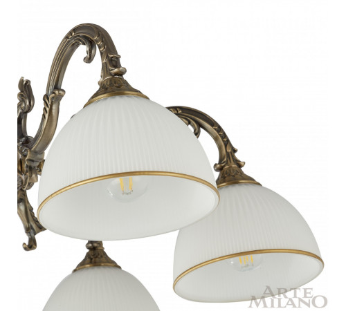 Потолочная люстра Arte Milano 346410/8 AB Потолочная люстра Arte Milano 346410/8 AB