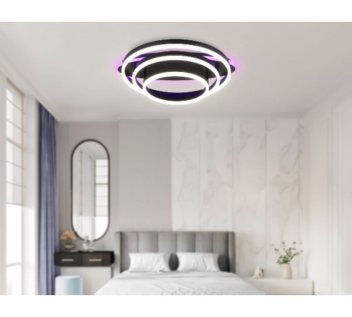 Потолочная люстра Ambrella Light Acrylica Disk FA8524 Потолочная люстра Ambrella Light Acrylica Disk FA8524