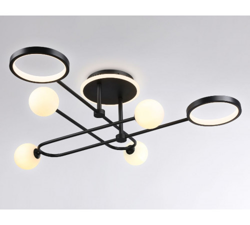 Потолочная люстра Ambrella Light Comfort LineTech FL66232 Потолочная люстра Ambrella Light Comfort LineTech FL66232
