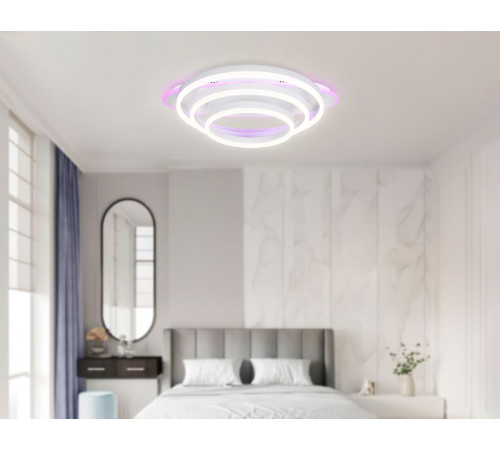 Потолочная люстра Ambrella Light Acrylica Disk FA8522 Потолочная люстра Ambrella Light Acrylica Disk FA8522