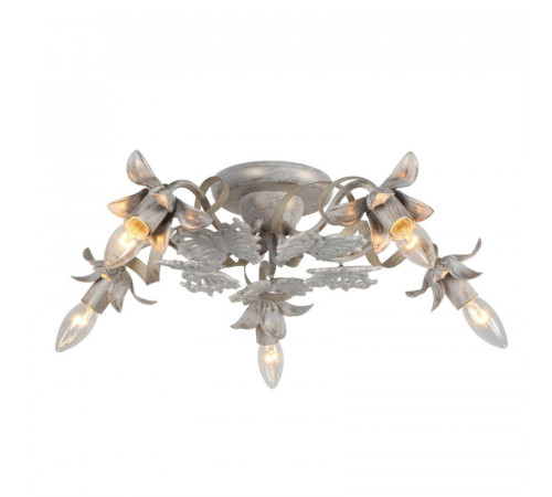 Потолочная люстра Arte Lamp Libellula A8626PL-5WG Потолочная люстра Arte Lamp Libellula A8626PL-5WG