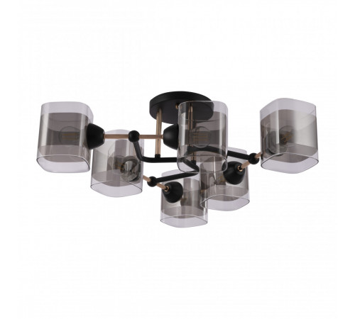 Потолочная люстра Arte Milano Amalfi 324308/6 BK+FG Потолочная люстра Arte Milano Amalfi 324308/6 BK+FG