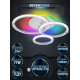 Потолочная люстра Seven Fires Sindi SF5054/4C-WT-CR-RGB