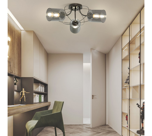 Потолочная люстра Arte Milano Napoli 336336/3 BK Потолочная люстра Arte Milano Napoli 336336/3 BK