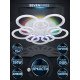 Потолочная люстра Seven Fires Leyni SF5006/11C-WT-RGB