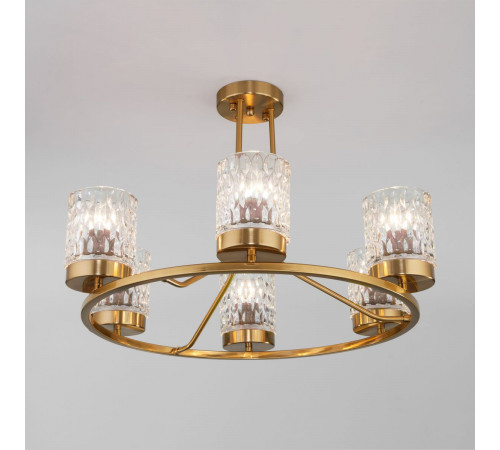 Потолочная люстра Eurosvet Calle 60127/6 латунь