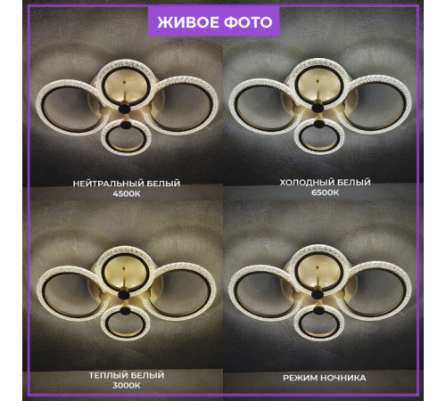 Потолочная люстра Seven Fires Ejlev SF7059/5C-SGD-BL Потолочная люстра Seven Fires Ejlev SF7059/5C-SGD-BL