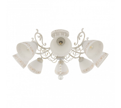 Потолочная люстра Arte Milano 341900/8 WT+G Потолочная люстра Arte Milano 341900/8 WT+G