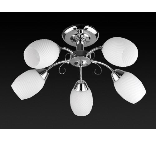 Потолочная люстра Toplight Malvina TL3500X-05CH Потолочная люстра Toplight Malvina TL3500X-05CH