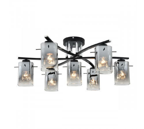 Потолочная люстра Escada Iberis 1101/7P Black