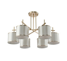 Потолочная люстра Crystal Lux Sergio PL6 Gold