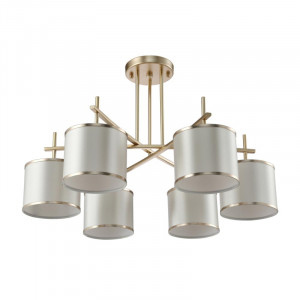 Потолочная люстра Crystal Lux Sergio PL6 Gold