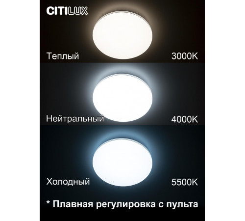 Потолочная светодиодная люстра Citilux Симпла CL714330G Потолочная светодиодная люстра Citilux Симпла CL714330G