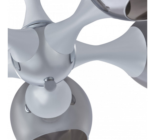 Потолочная люстра Arte Milano Napoli 329408/5 CR+WH Потолочная люстра Arte Milano Napoli 329408/5 CR+WH