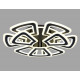 Потолочная люстра Ambrella Light Acrylica Original FA8893