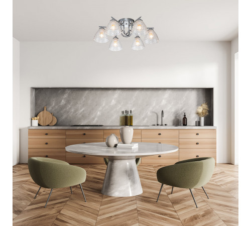 Потолочная люстра Escada Adonis 659/6PL Chrome