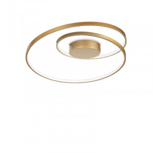 Потолочная люстра Ideal lux OZ PL ON-OFF OTTONE 269429