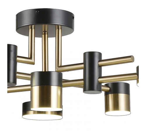 Потолочная люстра Natali Kovaltseva LED LAMPS 81368 GOLD BLACK Потолочная люстра Natali Kovaltseva LED LAMPS 81368 GOLD BLACK