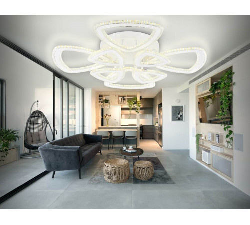 Потолочная люстра Ambrella Light Acrylica FA8863 Потолочная люстра Ambrella Light Acrylica FA8863