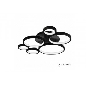 Потолочная люстра iLedex Ring Star 9004-6-X-T BK