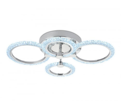 Потолочная светодиодная люстра Ambrella Light Acrylica Original FA412 Потолочная светодиодная люстра Ambrella Light Acrylica Original FA412