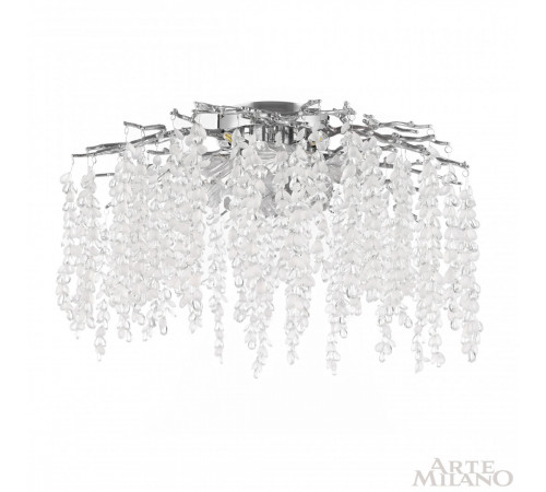 Потолочная люстра Arte Milano Milan 235001/D700/6/D Cr Потолочная люстра Arte Milano Milan 235001/D700/6/D Cr