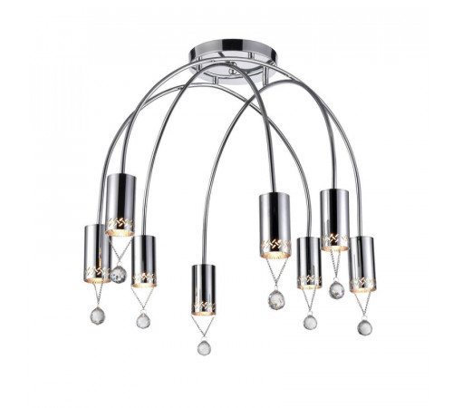 Потолочная люстра Vele Luce Pioggia VL4283L08 Потолочная люстра Vele Luce Pioggia VL4283L08