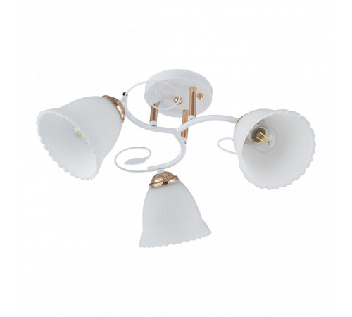 Потолочная люстра Arte Milano Amalfi 325395/3A WH+FG Потолочная люстра Arte Milano Amalfi 325395/3A WH+FG