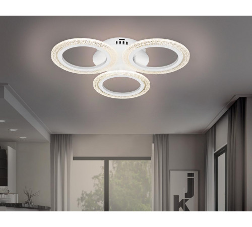 Потолочная светодиодная люстра Ambrella Light Acrylica Original FA4050 Потолочная светодиодная люстра Ambrella Light Acrylica Original FA4050