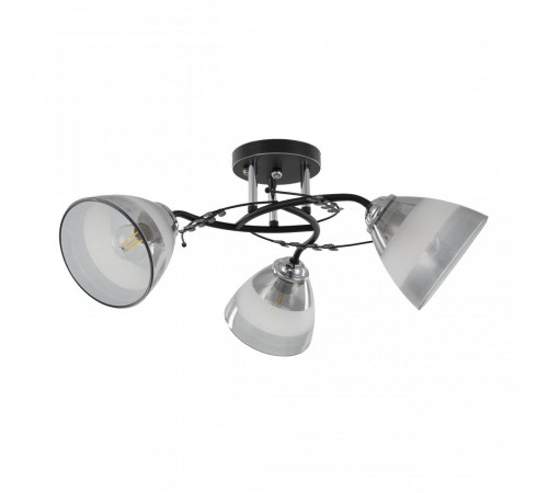 Потолочная люстра Arte Milano Amalfi 327685/3A BK+CR Потолочная люстра Arte Milano Amalfi 327685/3A BK+CR