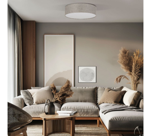 Потолочная люстра TK Lighting 5637 Rondo Linen a065052 Потолочная люстра TK Lighting 5637 Rondo Linen a065052
