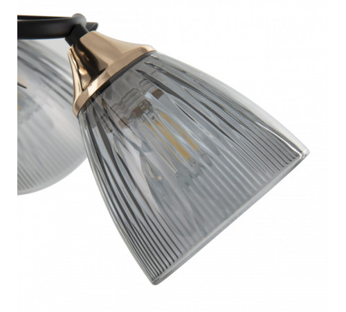 Потолочная люстра Arte Milano Amalfi 322610/5 BK+FG Потолочная люстра Arte Milano Amalfi 322610/5 BK+FG
