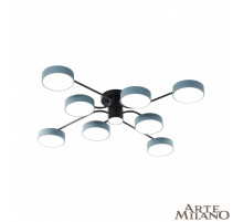 Потолочная люстра Arte Milano Ferrara 253039/8+1 Bk/Gr
