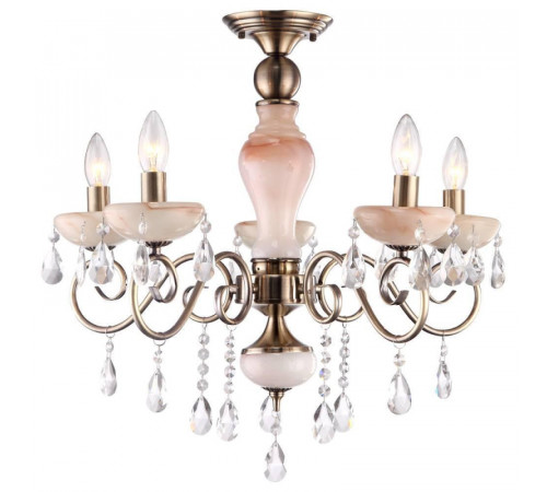 Потолочная люстра Arte Lamp Onyx Red A9591PL-5AB Потолочная люстра Arte Lamp Onyx Red A9591PL-5AB