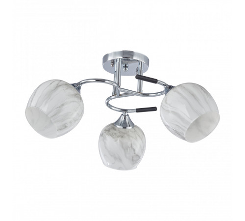 Потолочная люстра Arte Milano Amalfi 327985/3 CR+BK Потолочная люстра Arte Milano Amalfi 327985/3 CR+BK