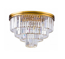 Потолочная люстра DeLight Collection 1920s Odeon 9513C/600R gold/clear