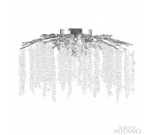 Потолочная люстра Arte Milano Milan 235001/D700/6/D Cr Потолочная люстра Arte Milano Milan 235001/D700/6/D Cr