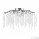 Потолочная люстра Arte Milano Milan 235001/D700/6/D Cr