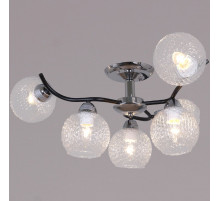 Потолочная люстра Reluce 07624-0.3-06 CR+BK Потолочная люстра Reluce 07624-0.3-06 CR+BK