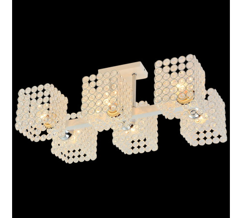 Потолочная люстра Reluce 01335-0.3-06 WH+CR Потолочная люстра Reluce 01335-0.3-06 WH+CR