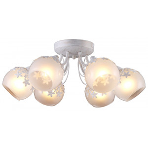 Потолочная люстра Natali Kovaltseva 75043-6C WHITE GOLD