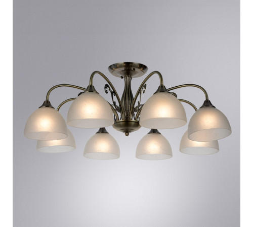 Потолочная люстра Arte Lamp Spica A3037PL-8AB Потолочная люстра Arte Lamp Spica A3037PL-8AB