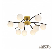 Потолочная люстра Arte Milano Neapolis 273408/9 BK/GD