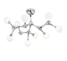 Потолочная люстра Ideal Lux Nodino PL9 Cromo 133393