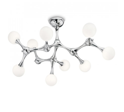 Потолочная люстра Ideal Lux Nodino PL9 Cromo 133393