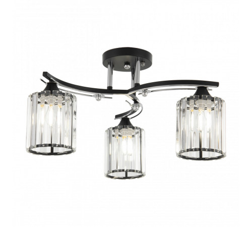 Потолочная люстра Arte Milano Amalfi 327103/3 BK+CR Потолочная люстра Arte Milano Amalfi 327103/3 BK+CR