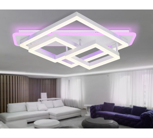 Потолочная люстра Ambrella Light Acrylica Disk FA8531 Потолочная люстра Ambrella Light Acrylica Disk FA8531
