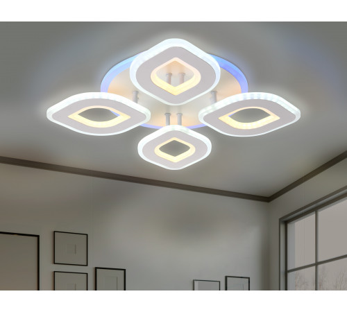 Потолочный светодиодный светильник Ambrella Light Acrylica FA8841 Потолочный светодиодный светильник Ambrella Light Acrylica FA8841