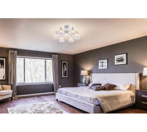 Потолочная люстра Escada Leona 642/6PL Потолочная люстра Escada Leona 642/6PL