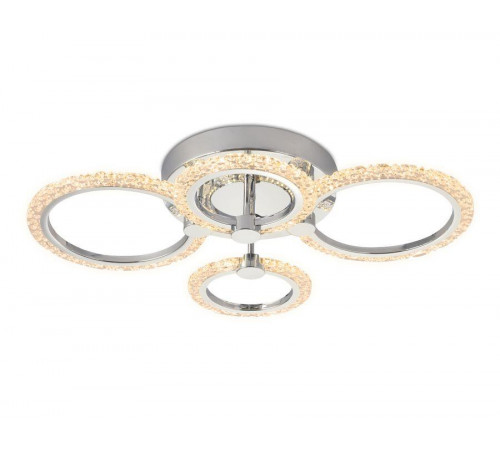 Потолочная светодиодная люстра Ambrella Light Acrylica Original FA412 Потолочная светодиодная люстра Ambrella Light Acrylica Original FA412